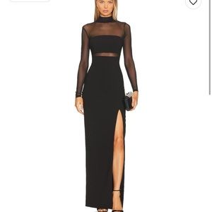 Black cocktail dress from REVOLVE